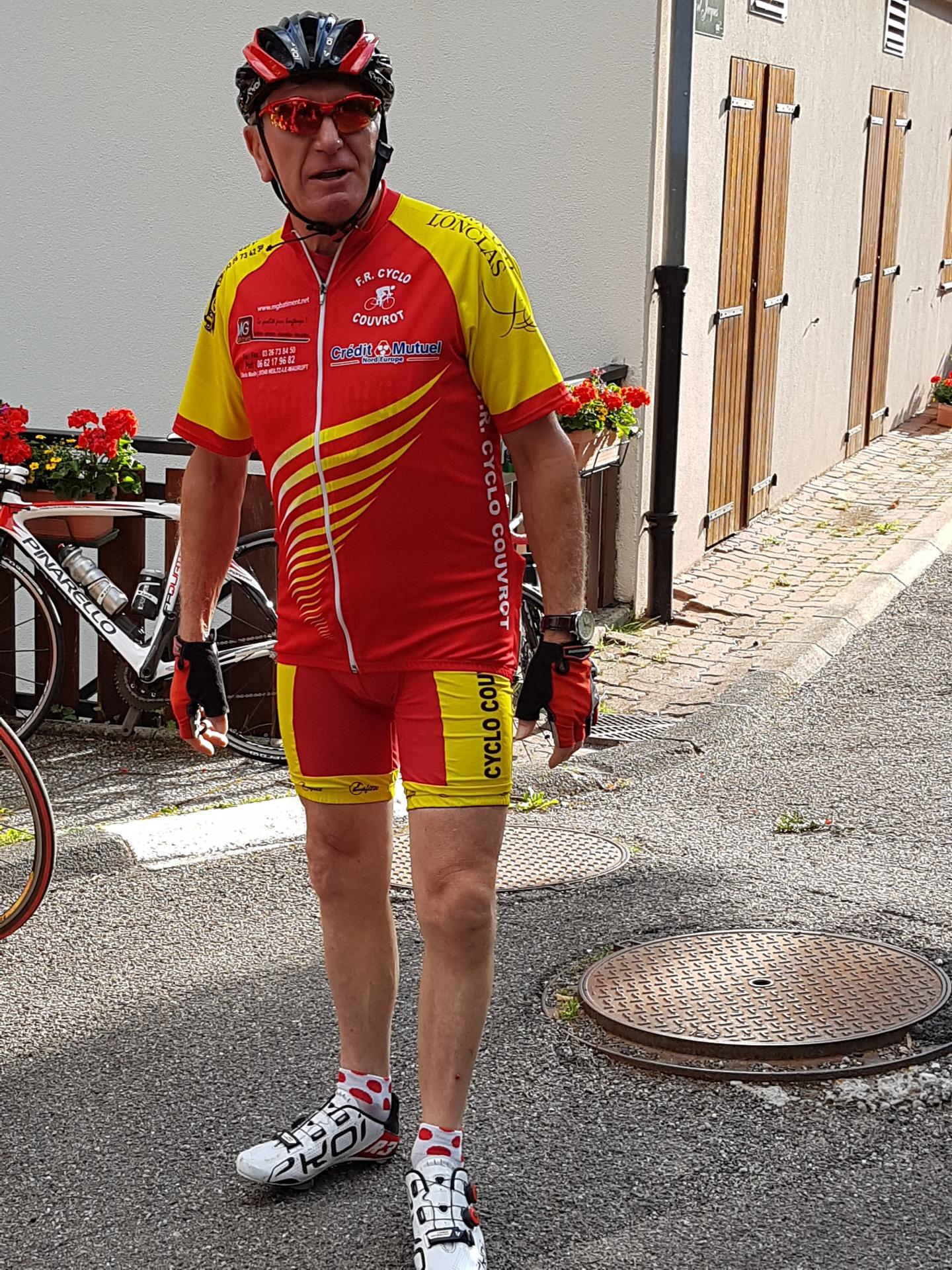 Obernai 2018. Oh! les chaussettes du meilleur grimpeur ....