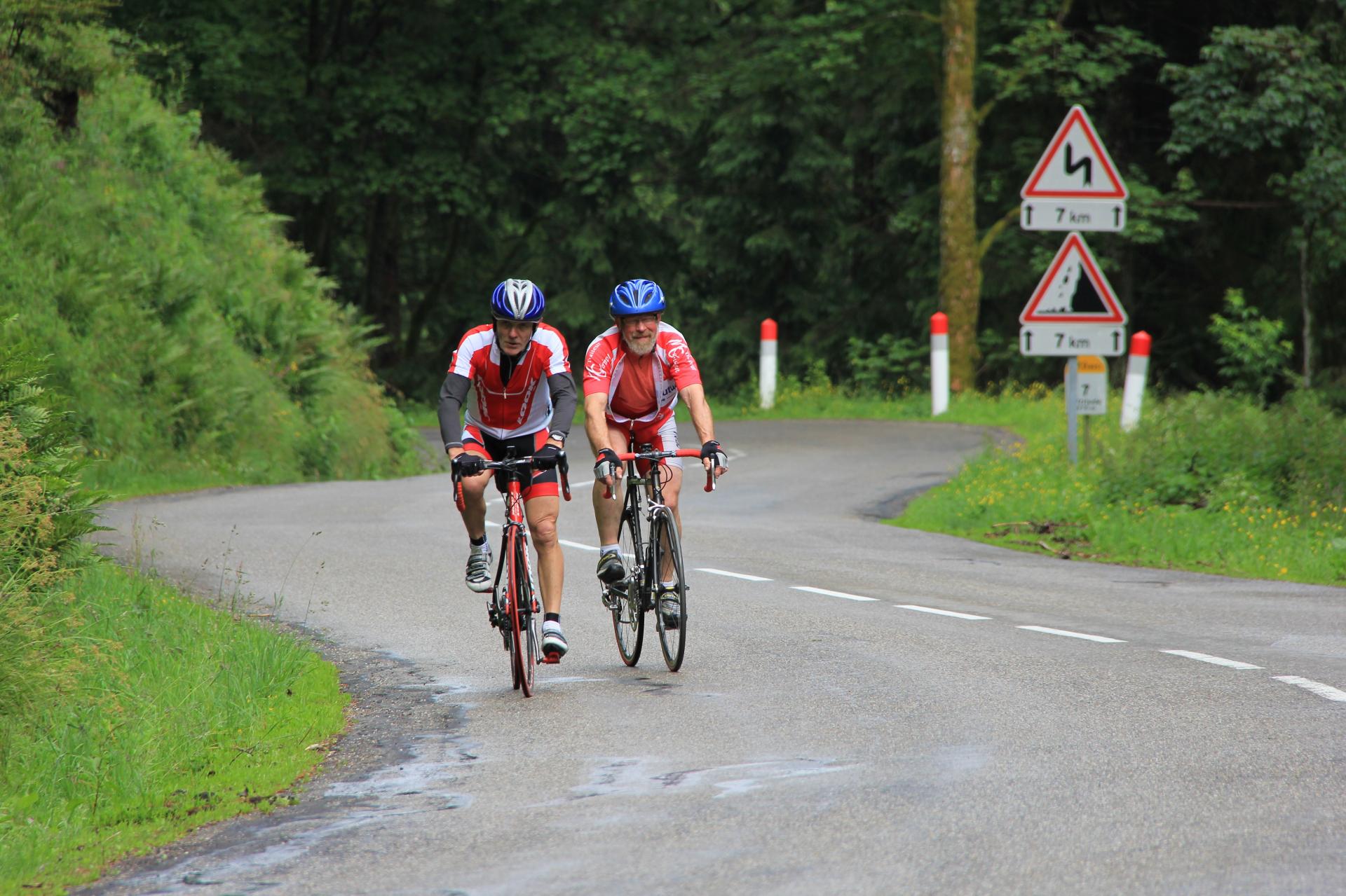 Bussang 2013. Le vieux râleur et son pote ....