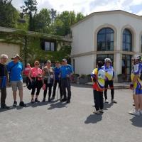 La Lonclas. 13/05/2023 Cycliste et marcheurs