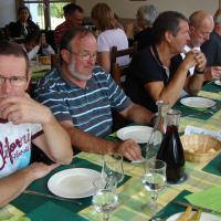 Ste Montaine 2014.Du sérieux à table !!