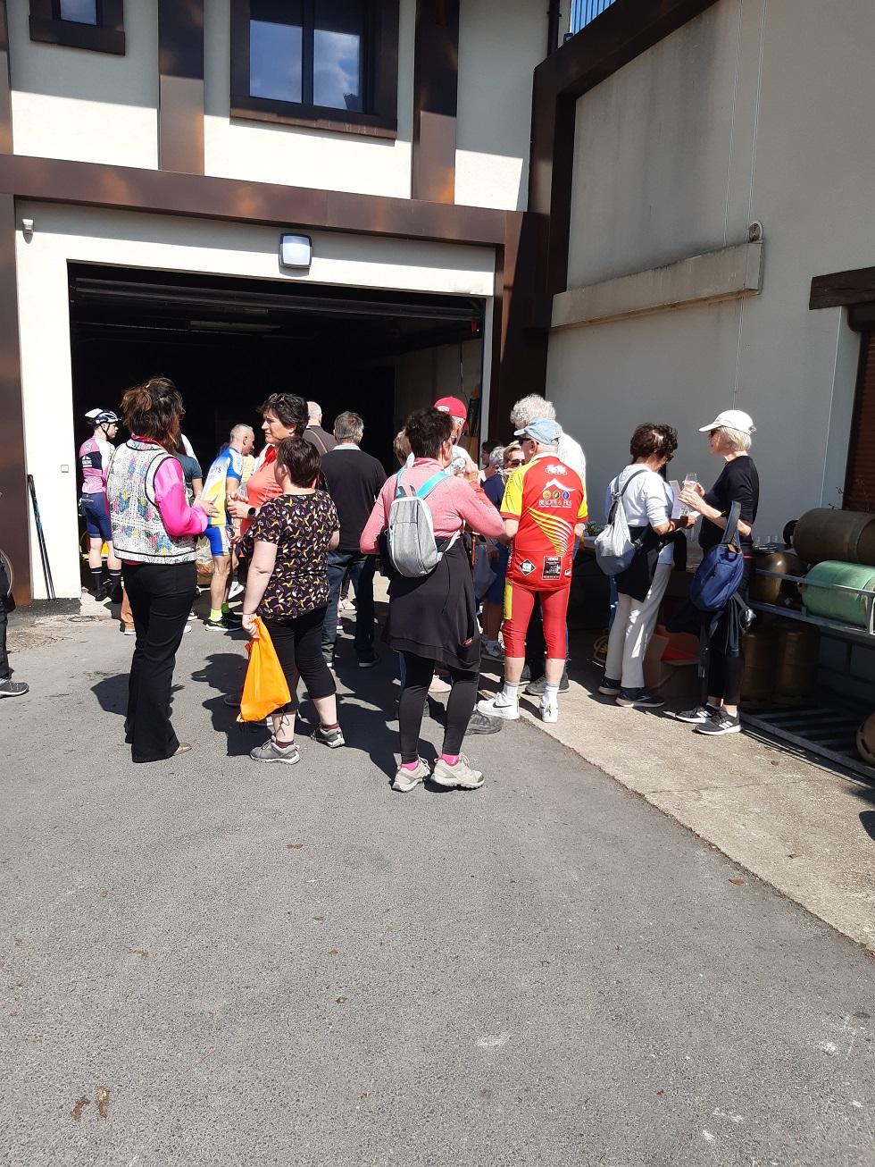 Restauration des participants