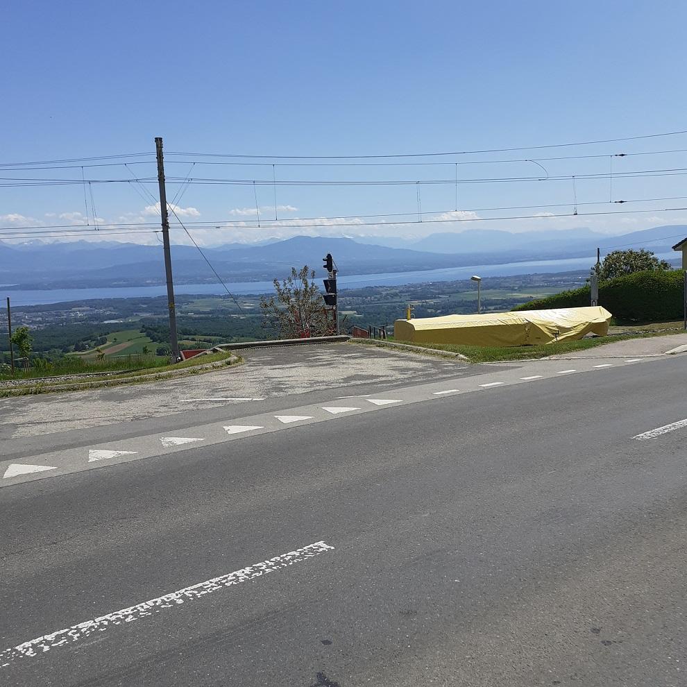 Vue du lac de Genève